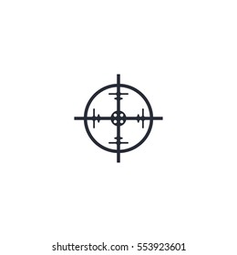 target icon. sign design