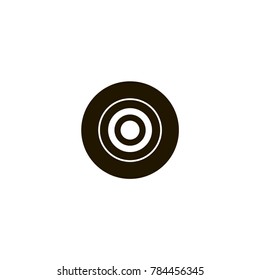 target icon. sign design