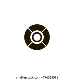 target icon. sign design