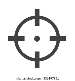 Target icon sign Illustration