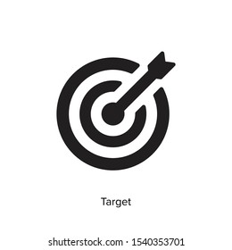 target icon sign symbol vector 