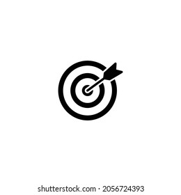 Target icon, target sign vector for web site Computer and mobile app