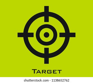 Target icon signs