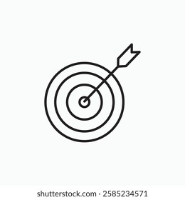 Target icon. simple vector icon