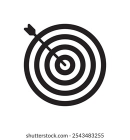 Icono de destino. Signo de Vector simple.