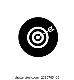 Target icon stock vector illustration