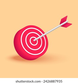 target icon symbol goal conceopt vector