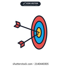 target icon symbol template for graphic and web design collection logo vector illustration