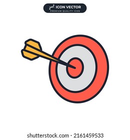 target icon symbol template for graphic and web design collection logo vector illustration