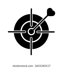 Icono De Destino En El Vector De Diseño De Moda Eps 10, Trazo Editable