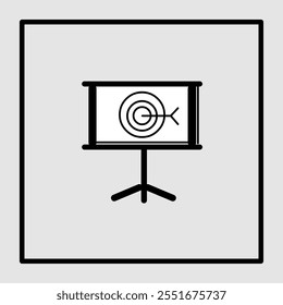 Target icon, ux. ui design, new target icon, graphic design, new graphic for target icon. icon for businesses growth