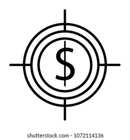 target icon vector
