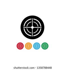 target icon vector