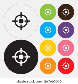 Target icon - Vector