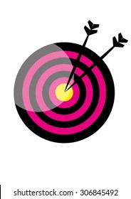 Target Icon. Vector