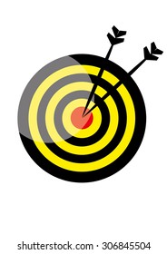 Target Icon. Vector