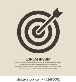 Target icon - Vector
