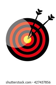 Target Icon. Vector