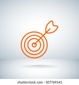  target icon vector.