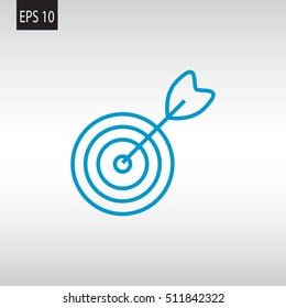  target icon vector.