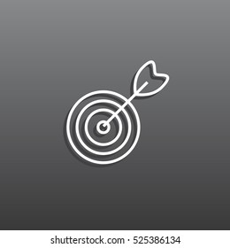  target icon vector.