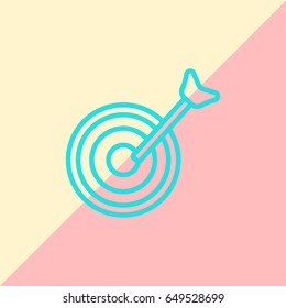  target icon vector.