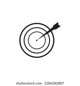 Icono de destino, mejor icono plano del vector.