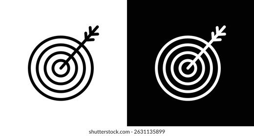 Target icon vector collection. vector sign illustration