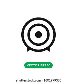 target icon vector concept design template