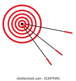 Target icon. Vector Design EPS10.