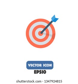 target icon, target vector. eps10