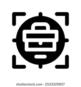 Zielsymbol. Vektorsymbol für Ihre Website, Ihr Handy, Ihre Präsentation und Ihr Logo-Design.