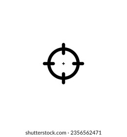 Target Icon vector. Goal icon vector.