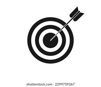 Target icon vector ,Goal achievement concept