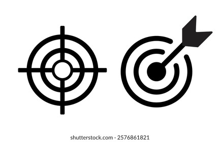Target icon vector. Goal business Concept.