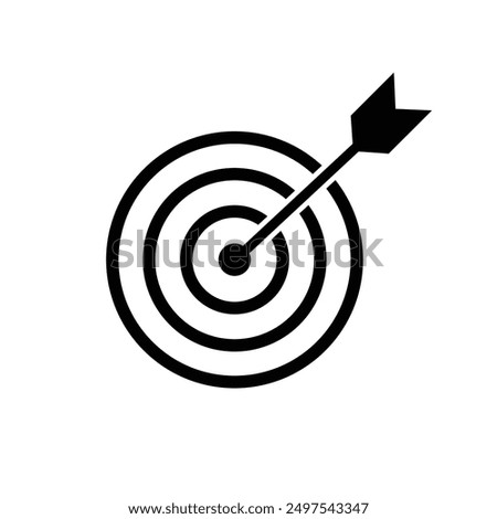 Target icon vector. Goal business Concept.