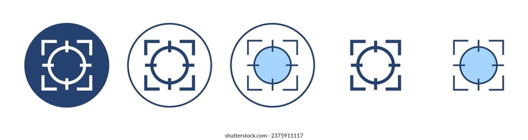 Target icon vector. goal icon vector. target marketing sign and symbol