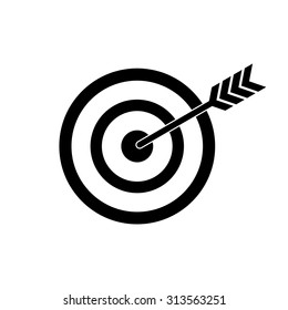 Target icon . Vector illustration