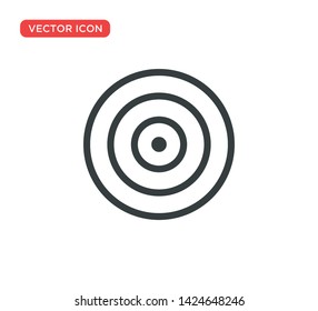 Target Icon Vector Illustration Design