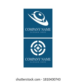 Target icon vector illustration design template