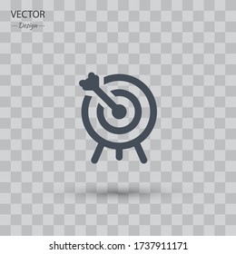target icon Vector illustration EPS 10.