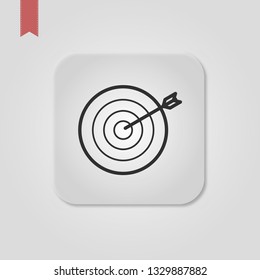 Target Icon Vector Illustration Eps10