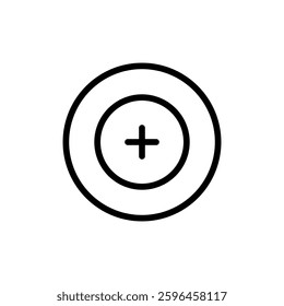 Target icon vector illustration. goal icon vector. target marketing sign and symbol