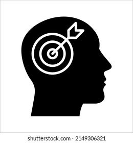 Target Icon vector illustration on white background. symbol for web site Computer and mobile vector.