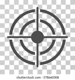 Sniper rifle icon, vector symbol on blue • wall stickers round