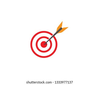 Target icon vector ilustration template