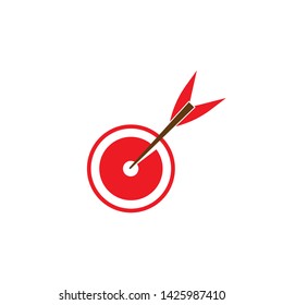 Target icon vector ilustration template