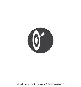 Target icon vector ilustration template