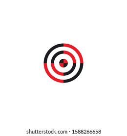 Target icon vector ilustration template