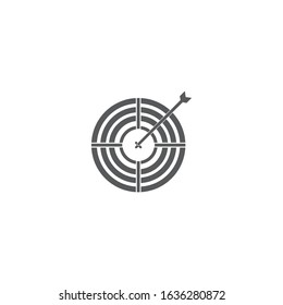 Target icon vector ilustration template